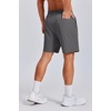 image:imageCOOFANDY Mens 7 Inch Classic Fit Golf Shorts Lightweight Stretch Quick Dry Hiking Short UPF50Grey