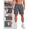 image:imageCOOFANDY Mens 7 Inch Classic Fit Golf Shorts Lightweight Stretch Quick Dry Hiking Short UPF50Grey