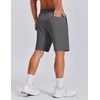 image:imageCOOFANDY Mens 7 Inch Classic Fit Golf Shorts Lightweight Stretch Quick Dry Hiking Short UPF50Grey