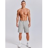 image:imageCOOFANDY Mens 7 Inch Classic Fit Golf Shorts Lightweight Stretch Quick Dry Hiking Short UPF50Light Grey