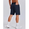 image:imageCOOFANDY Mens 7 Inch Classic Fit Golf Shorts Lightweight Stretch Quick Dry Hiking Short UPF50Navy Blue