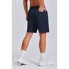image:imageCOOFANDY Mens 7 Inch Classic Fit Golf Shorts Lightweight Stretch Quick Dry Hiking Short UPF50Navy Blue