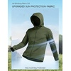 image:imageCOOFANDY FullZip Mens Lightweight Hoodie UPF 50  Breathable Sun Protection Jacket with Pockets for Golf Fishing HikingArmy Green