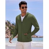 image:imageCOOFANDY FullZip Mens Lightweight Hoodie UPF 50  Breathable Sun Protection Jacket with Pockets for Golf Fishing HikingArmy Green