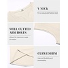 image:imageCOOFANDY Mens Casual Tank Tops Knit V Neck Sleeveless T Shirts 2 Pack Summer Beach Lightweight Muscle TeeBeige