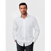 image:imageCOOFANDY Mens Dress Shirt Long Sleeve Casual Button Down Shirt Wrinkle Free Formal Business Shirts01white