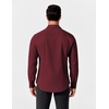 image:imageCOOFANDY Mens Dress Shirt Long Sleeve Casual Button Down Shirt Wrinkle Free Formal Business Shirts03wine Red Solid