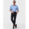 image:imageCOOFANDY Mens Dress Shirt Long Sleeve Casual Button Down Shirt Wrinkle Free Formal Business ShirtsBlue