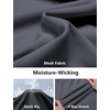 image:imageCOOFANDY Mens Golf Polo Shirts Short Sleeve Quick Dry Moisture Wicking Performance Collared Golf Shirt for MenDark Grey