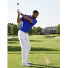 image:imageCOOFANDY Mens Golf Polo Shirts Short Sleeve Quick Dry Moisture Wicking Performance Collared Golf Shirt for MenTrue Blue