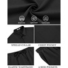 image:imageCOOFANDY Mens Linen Sets 2 Piece Beach Outfit Casual Short Sleeve Button Down Shirts Loose Pants Summer Vacation OutfitsBlack