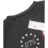 image:imageCOOFANDY Mens Muscle TShirt Pleated Raglan Sleeve Bodybuilding Gym Tee Short Sleeve Fashion Workout Shirts Hipster ShirtIndependence Day Seriesgrey