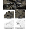 image:imageCOOFANDY Mens Summer Beach Outfits 2 Piece Short Sets Shirts and Shorts Vacation Texture Linen Sets for MenGreenwhite