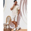 image:imageCOOFANDY Mens T Shirt Short Sleeve Crew Neck TShirt Casual Summer Classic Basic Tee Shirts02beige