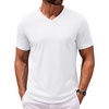 image:imageCOOFANDY Mens T Shirts V Neck Short Sleeve Plain Casual Cotton Basic Pullover TeesWhite