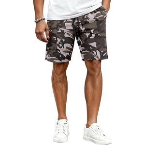 image:imageCOOFANDY Mens Casual Shorts Cotton Drawstring Elastic Waist Lightweight 9 Chino Golf Shorts Summer Beach ShortsCamouflage 1