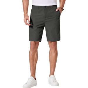 image:imageCOOFANDY Mens Casual Shorts 9 Inch Flat Front Lightweight Summer Beach Vacation Shorts with 4 PocketsDrak Grey
