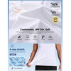 image:imageCOOFANDY Mens Dry Fit Workout Tank Top Sleeveless Gym Muscle Shirt UPF 50 Summer Running Athletic TshirtsWhite