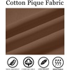 image:imageCOOFANDY Mens Polo Shirts Classic Short Sleeve Polo T Shirts Cotton Pique Casual Summer Fashion Golf ShirtBrown
