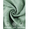 image:imageCOOFANDY Men Short Sleeve Button Down Shirts Summer Linen Textured Shirt Casual Beach Tops with Pocket01sage Green