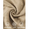 image:imageCOOFANDY Men Short Sleeve Button Down Shirts Summer Linen Textured Shirt Casual Beach Tops with PocketKhaki