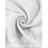 image:imageCOOFANDY Men Short Sleeve Button Down Shirts Summer Linen Textured Shirt Casual Beach Tops with PocketWhite