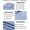image:imageCOOFANDY Mens Button Down Short Sleeve Shirt Casual Beach Linen Shirts Wedding Summer Vacation ShirtBlue
