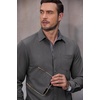 image:imageCOOFANDY Mens Casual Button Down Shirts Long Sleeve Fall Shirt Untucked Dress Shirts for MenDark Grey