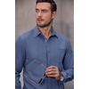 image:imageCOOFANDY Mens Casual Button Down Shirts Long Sleeve Fall Shirt Untucked Dress Shirts for MenDenim Blue
