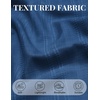 image:imageCOOFANDY Mens Casual Button Down Shirts Short Sleeve Summer Beach Textured ShirtsDark Blue