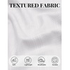 image:imageCOOFANDY Mens Casual Button Down Shirts Short Sleeve Summer Beach Textured ShirtsWhite