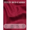 image:imageCOOFANDY Mens Casual Button Down Shirts Short Sleeve Summer Beach Textured ShirtsWine Red
