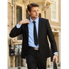 image:imageCOOFANDY Mens Long Sleeve Button Down Shirts Casual Untucked Shirts for Men Dress Shirts Beach Wedding ShirtsLight Blue