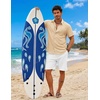 image:imageCOOFANDY Mens Short Sleeve Button Down Shirts Casual Summer Shirts Linen Beach Shirt with PocketBeige