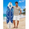 image:imageCOOFANDY Mens Short Sleeve Button Down Shirts Casual Summer Shirts Linen Beach Shirt with PocketKhaki