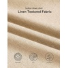 image:imageCOOFANDY Mens Short Sleeve Button Down Shirts Casual Summer Shirts Linen Beach Shirt with PocketLight Khaki