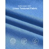 image:imageCOOFANDY Mens Short Sleeve Button Down Shirts Casual Summer Shirts Linen Beach Shirt with PocketRoyal Blue