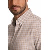 image:imageCOOFANDY Mens Short Sleeve Oxford Shirt Plaid Casual Button Down Shirts Summer Untucked Dress Shirt with PocketKhaki Plaid