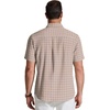 image:imageCOOFANDY Mens Short Sleeve Oxford Shirt Plaid Casual Button Down Shirts Summer Untucked Dress Shirt with PocketKhaki Plaid