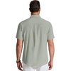 image:imageCOOFANDY Mens Short Sleeve Oxford Shirt Plaid Casual Button Down Shirts Summer Untucked Dress Shirt with PocketLight Green