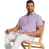image:imageCOOFANDY Mens Short Sleeve Oxford Shirt Plaid Casual Button Down Shirts Summer Untucked Dress Shirt with PocketRed Plaid