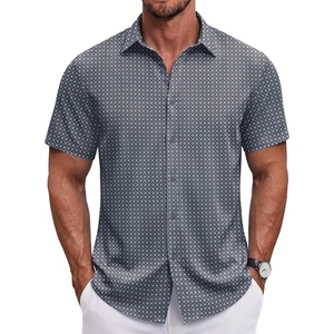 image:imageCOOFANDY Mens Button Down Shirt Short Sleeve Casual Shirt for Men Summer Business Casual Dress ShirtJh186