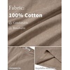 image:imageCOOFANDY Mens 100 Cotton TShirts Short Sleeve T Shirt Crew Neck Tees Casual Wash Basic Tee ShirtsKhaki