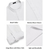 image:imageCOOFANDY Mens 2 Pieces Cotton Linen Set Long Sleeve Henley Shirts Casual Beach Pants With Pockets Summer Yoga OutfitsAll White