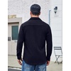 image:imageCOOFANDY Mens Button Down Shirt Corduroy Long Sleeve Casual Untucked Shirt Jacket with PocketAnavy