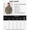 image:imageCOOFANDY Mens Casual Button Down Shirts Long Sleeve Untucked Shirts Vintage Denim Dress ShirtArmy Green