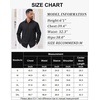 image:imageCOOFANDY Mens Casual Button Down Shirts Long Sleeve Untucked Shirts Vintage Denim Dress ShirtBlack Greytextured