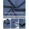 image:imageCOOFANDY Mens Casual Button Down Shirts Long Sleeve Untucked Shirts Vintage Denim Dress ShirtBluetextured