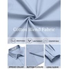 image:imageCOOFANDY Mens Casual Button Down Shirts Long Sleeve Untucked Shirts Vintage Denim Dress ShirtLight Blue