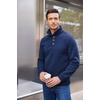 image:imageCOOFANDY Mens Casual Pullover Sweater Quarter Button Fleece Sweatshirt Knitted Thermal SweatersAnavy Blue